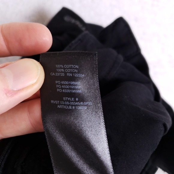 TNA Cargo Pants 4 Surplus Division Black Wide Leg Gorpcore Utility Baggy - Picture 8 of 11